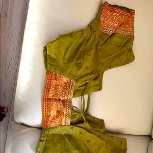 Indian dress. Saree.